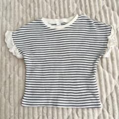 apres les cours ワッフルフリルTシャツ90cmのサムネイル
