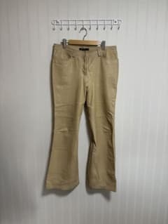 archive DKNY leather Flare Pants 本革 - メルカリ