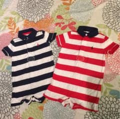 ラルフローレン ロンパース 双子のサムネイル
