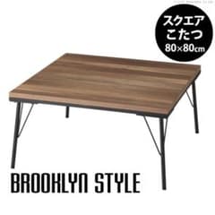 おしゃれこたつテーブル80ｘ80cm コタツ 炬燵 正方形のサムネイル