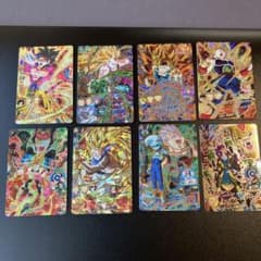 ドラゴンボールヒーローズ 旧弾SEC8枚まとめ売り 悟空GT ベジータGT