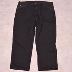 超極太 Dickies ダック地 ペインターパンツ フェード W42L30 - メルカリ