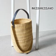 美品 INES BRESSAND RIBBON TAIL バッグ かご バッグ - メルカリ