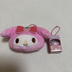 マイメロディ ぬいぐるみ ストラップ付き - メルカリ