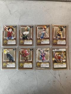 旧ワンピース カードゲーム 初期 8枚セット ジャンプフェスタ 当時品