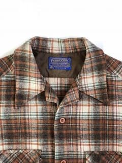 pendleton  70s 開襟シャツ オープンカラーのサムネイル