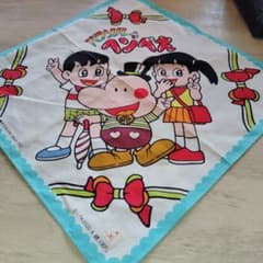 パラソルヘンべえ ハンカチ 1989年製