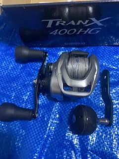 SHIMANO TRANX 400HG ベイトリール 夢屋ハンドルは付属しません - メルカリ