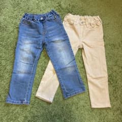 キッズ ロングパンツ 2点セット　100cmのサムネイル
