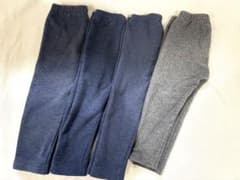 ユニクロ裏起毛パンツ4枚セット 90サイズのサムネイル