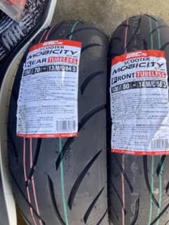 IRC MOBICITY SCT-001 タイヤセット 120/80-14 - メルカリ