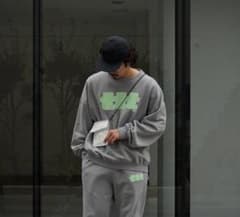 TTT-MSW ロゴ23ss 白BIG スウェット トレーナー M - メルカリ