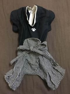 ドッグウェア 犬服 袴 ブラック 黒 お正月 お祝いのサムネイル