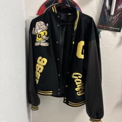 GALFY スタジャン ブラック/イエロー　Lサイズのサムネイル
