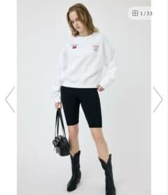 【新品】MOUSSY KNIT BIKER パンツのサムネイル
