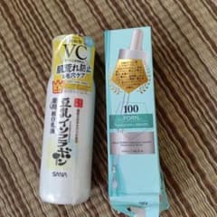 SANA 豆乳イソフラボン 美白乳液 & MILLE セラムPN 美容液セットのサムネイル