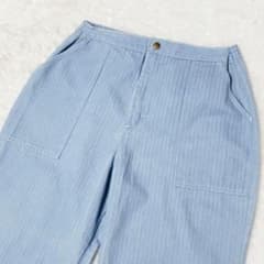 70s SEARS stripe denim Baker pants Talon - メルカリ