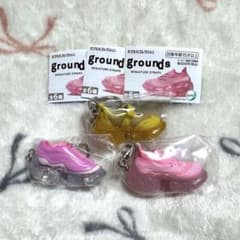 grounds ミニチュアストラップ ガチャ グラウンズ 3個セットのサムネイル