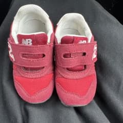 New Balance 373 キッズスニーカー レッドのサムネイル