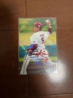 田中将大 サイン入りスターカード 18 赤サインのサムネイル