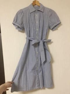 シャツワンピース★パフスリーブのサムネイル