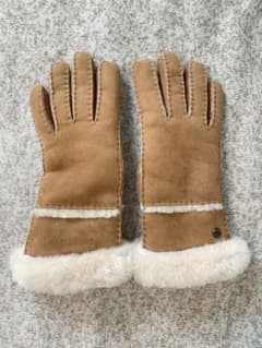 UGG シープスキン グローブ 手袋 キャメルのサムネイル