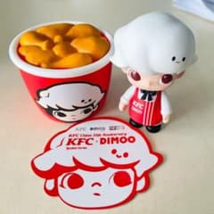 海外限定品！　KFC コラボDIMOO シークレット　エースフライドチキン 中国限定 KFC コラボ DIMOO シークレット エースフライドチキン - メルカリ