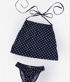 draw drawers polka dots 2way Tops navy - メルカリ