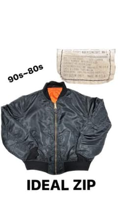 ★IDEAL ZIP★ 80s ALPHA ma-1 民間用？のサムネイル