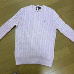 Polo Ralph Lauren ケーブルニット 長袖 ピンクのサムネイル