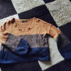 処分SALE！ショート丈ニットのサムネイル