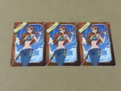 麦わらストア 大丸梅田店 オリジナルカード ナミのサムネイル