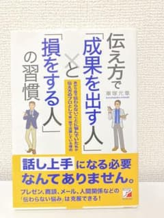 伝え方で「成果を出す人」と「損をする人」の習慣のサムネイル