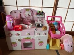 マザーガーデンキッチン。カート。オマケ付き。引き取り限定のサムネイル