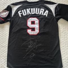 【美品】千葉ロッテマリーンズ 福浦和也 サイン入りユニフォーム ビジター 美品】千葉ロッテマリーンズ 福浦和也 サイン入りユニフォーム