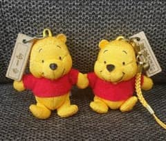 東京ディズニーリゾート 廃盤 和風 ちりめん プーさん ストラップ