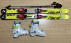 FISCHER Hart ジュニアスキー4点セット フィッシャー ハート 男の子
