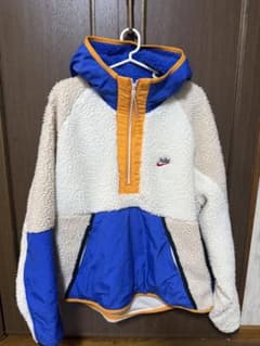 Nike フリースジャケット XL ホワイト/ブルー/オレンジのサムネイル