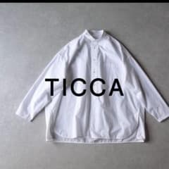 美品 TICCA 2,6万円 スタンドカラーブラウス ハイネックブラウス 566 美品 TICCA 2,6万円 スタンドカラーブラウス ハイネックブラウス 566