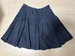PAUL & JOE SISTER デニムプリーツスカート 36のサムネイル