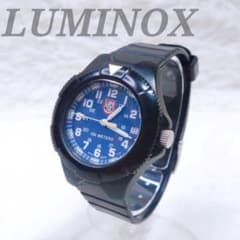 稼働 LUMINOX SERIES 0100 ブルー文字盤 腕時計 ルミノックス - メルカリ