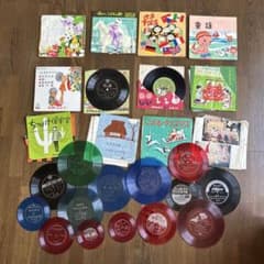 約60年前のソノシートやEP 子供向け音楽レコードセット - メルカリ