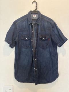 EDWIN デニムシャツ Lサイズ ショートスリーブのサムネイル