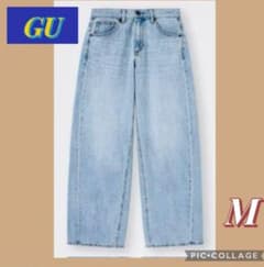 GU ローライズバギージーンズ Mのサムネイル