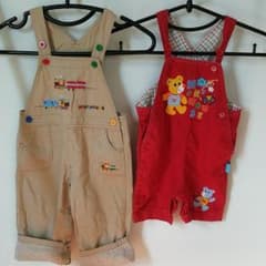 ミキハウス オーバーオール 90のサムネイル