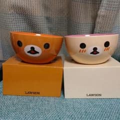 限定 ローソン リラックマ キャンペーン どんぶり ペアセットのサムネイル