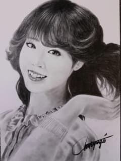 松田聖子さん写実画B4ケント 松田聖子さん写実画B4ケント - メルカリ