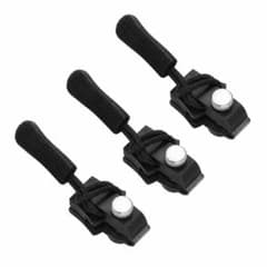 【3個入り】ファスナースライダー 約6×24mm 可拆卸式 ;L03324;のサムネイル