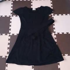 ★専用★tocco 定番ワンピース 黒 腰リボンのサムネイル