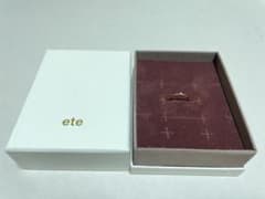 ete ピンキーリング　K10ピンクゴールド　1号のサムネイル